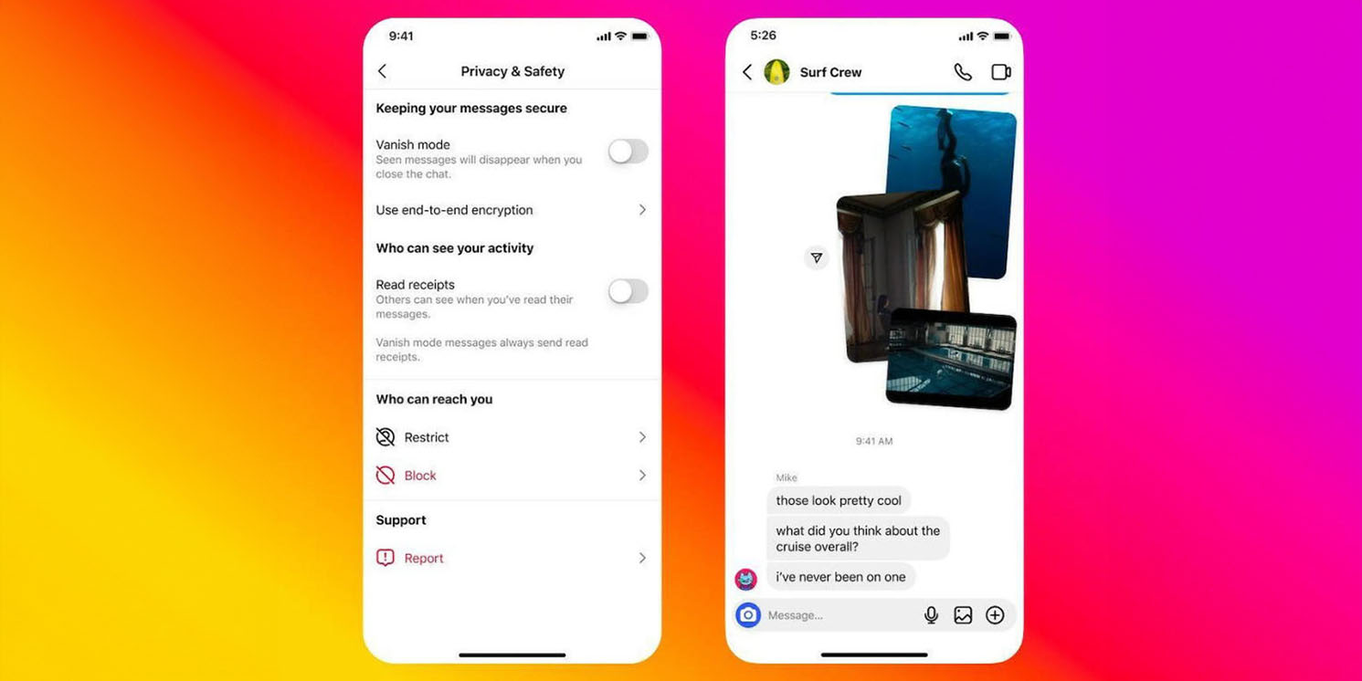Instagram read receipts | Screenshots of new feature in testing