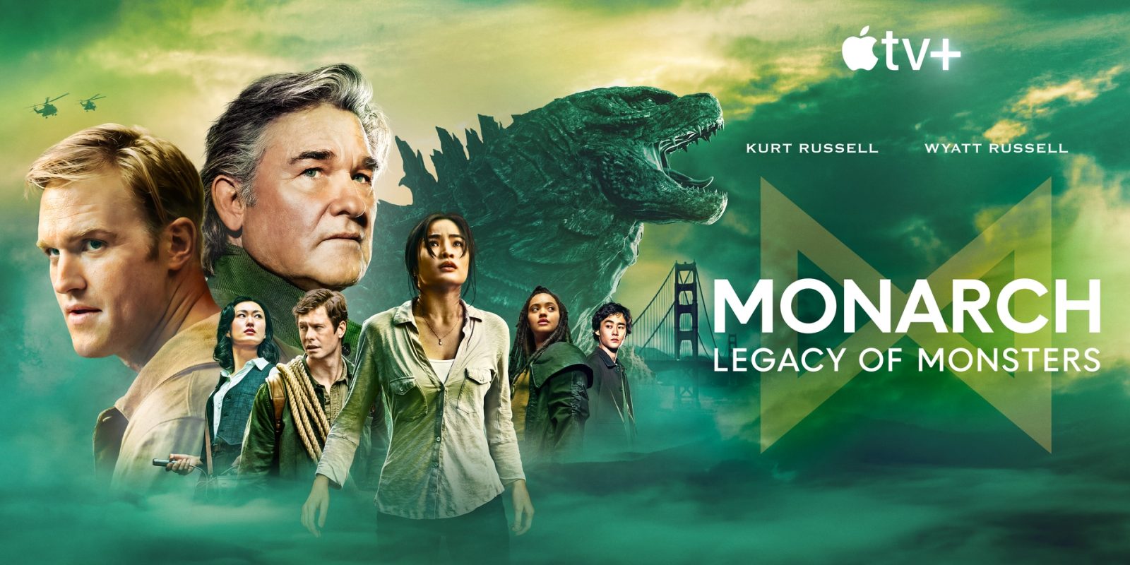 Apple TV Godzilla Monarch Legacy of Monsters TV Show