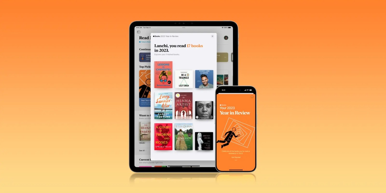 Apple Books Year Review