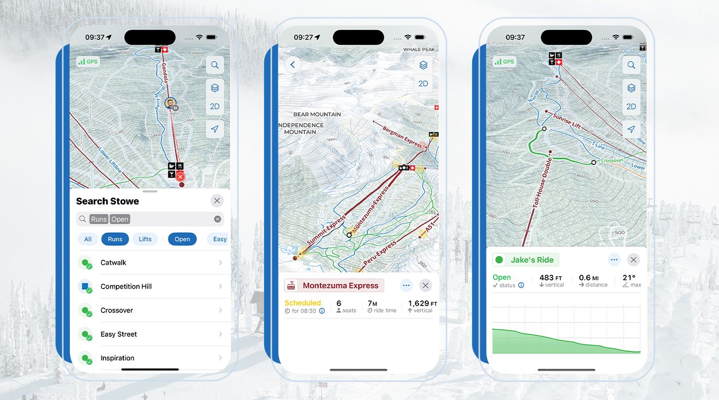 Slopes iOS live lift and trail status