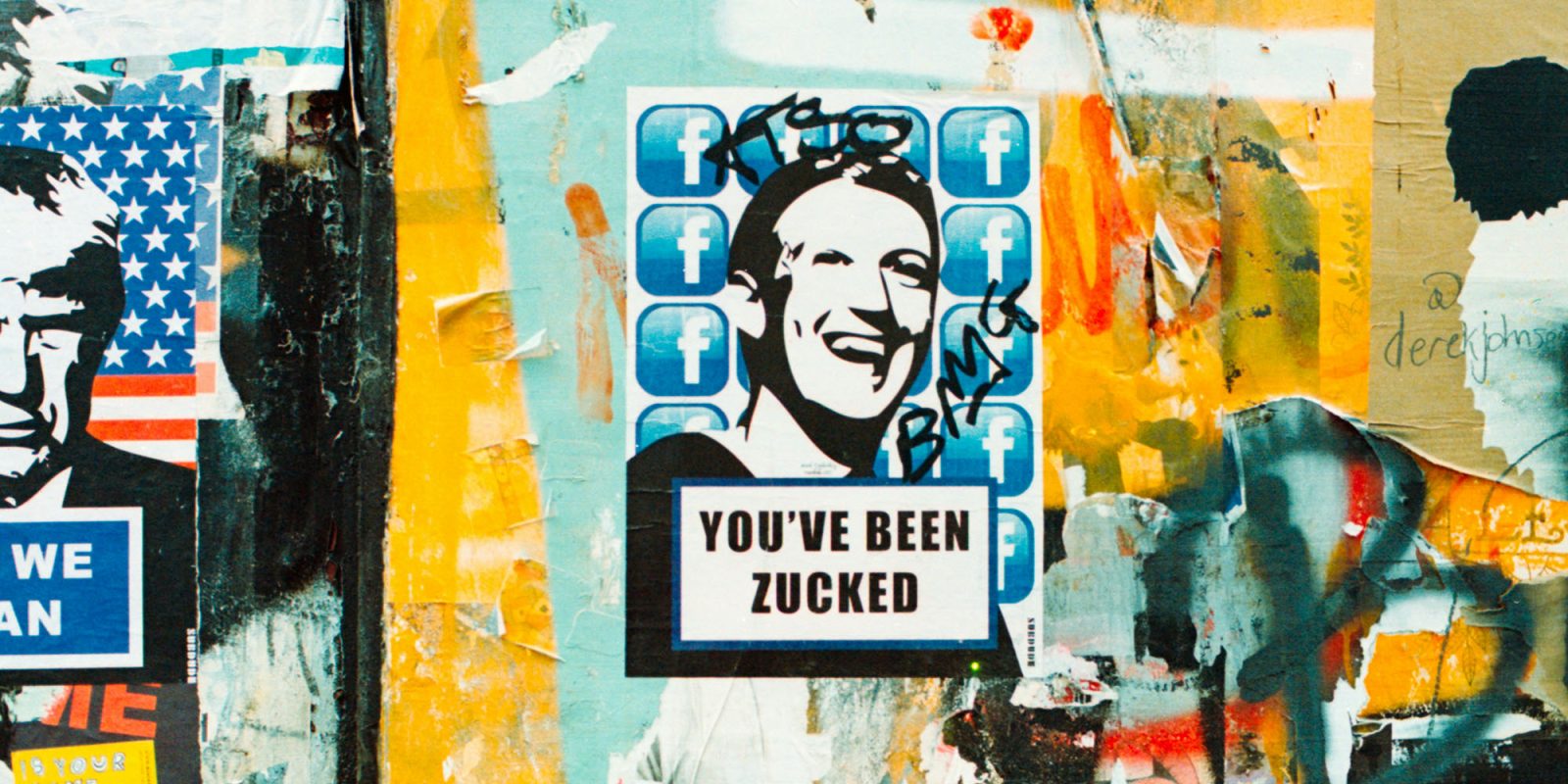 Facebook collects your data from thousands of companies | Image collage reading: You've been Zucked