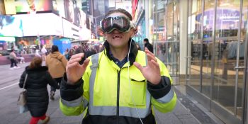 Casey Neistat Vision Pro | Wearing it in Times Square